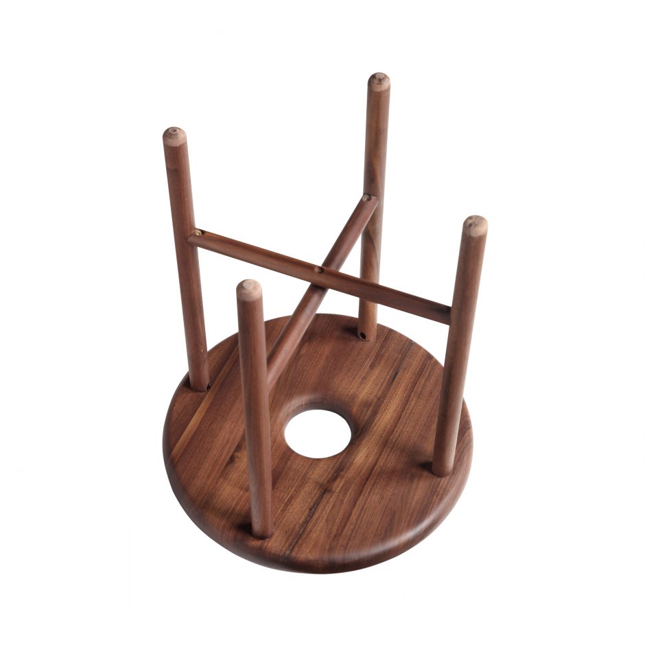 Namba Walnut Stool