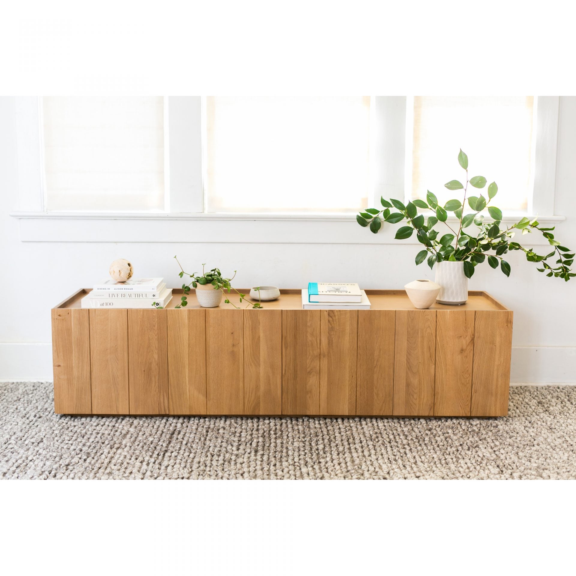 Plank Media Cabinet | Natural