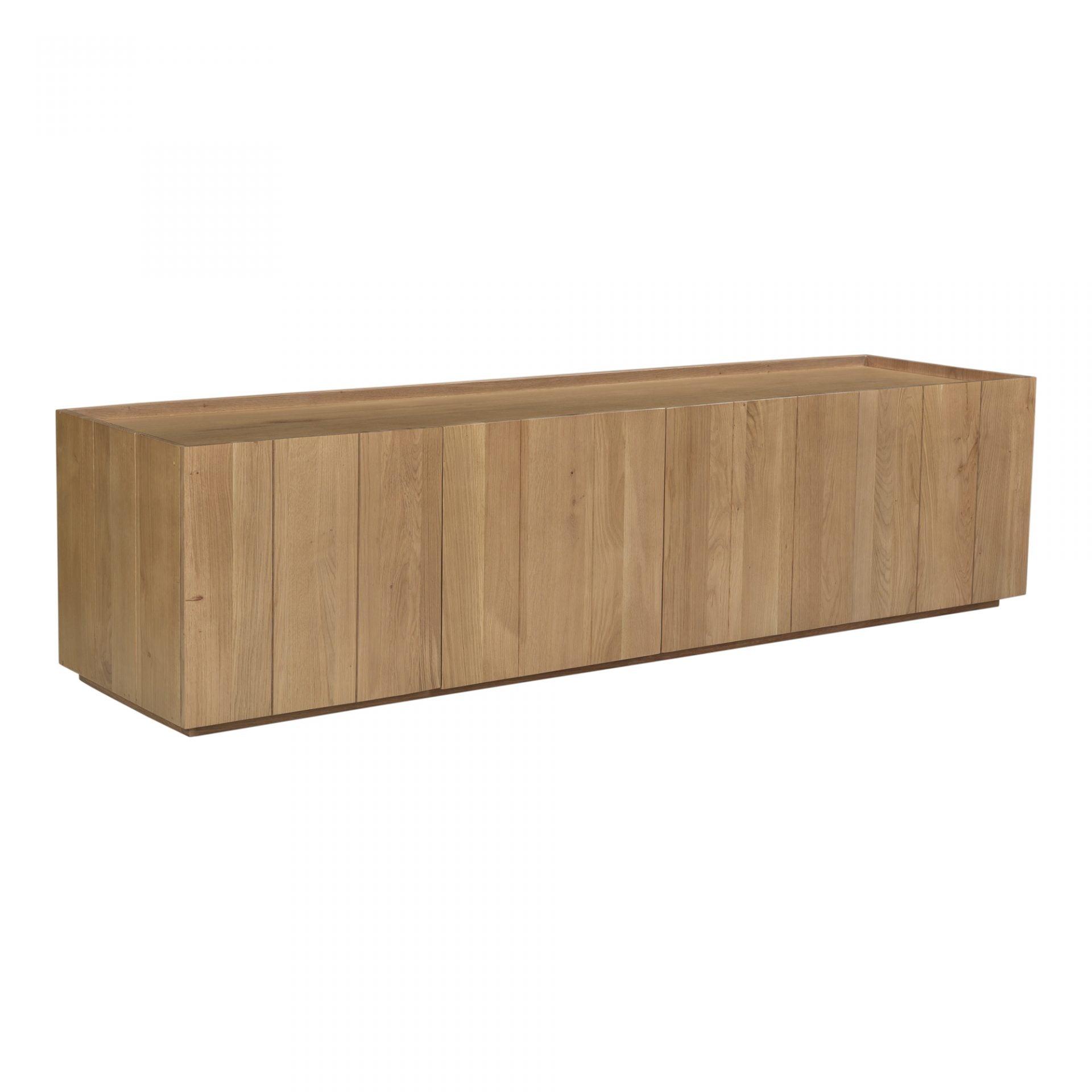 Plank Media Cabinet | Natural