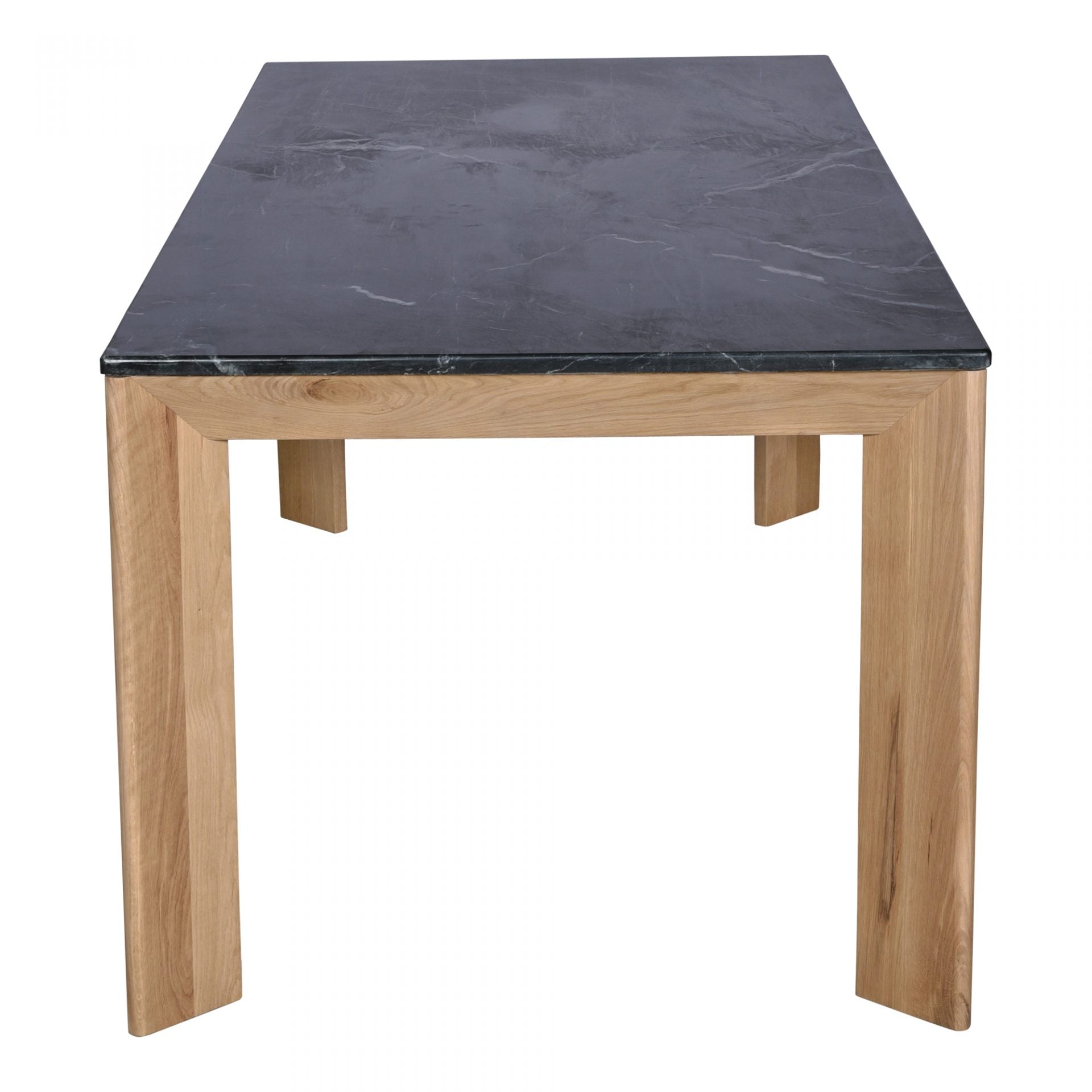 Angle Black Marble Table - Large