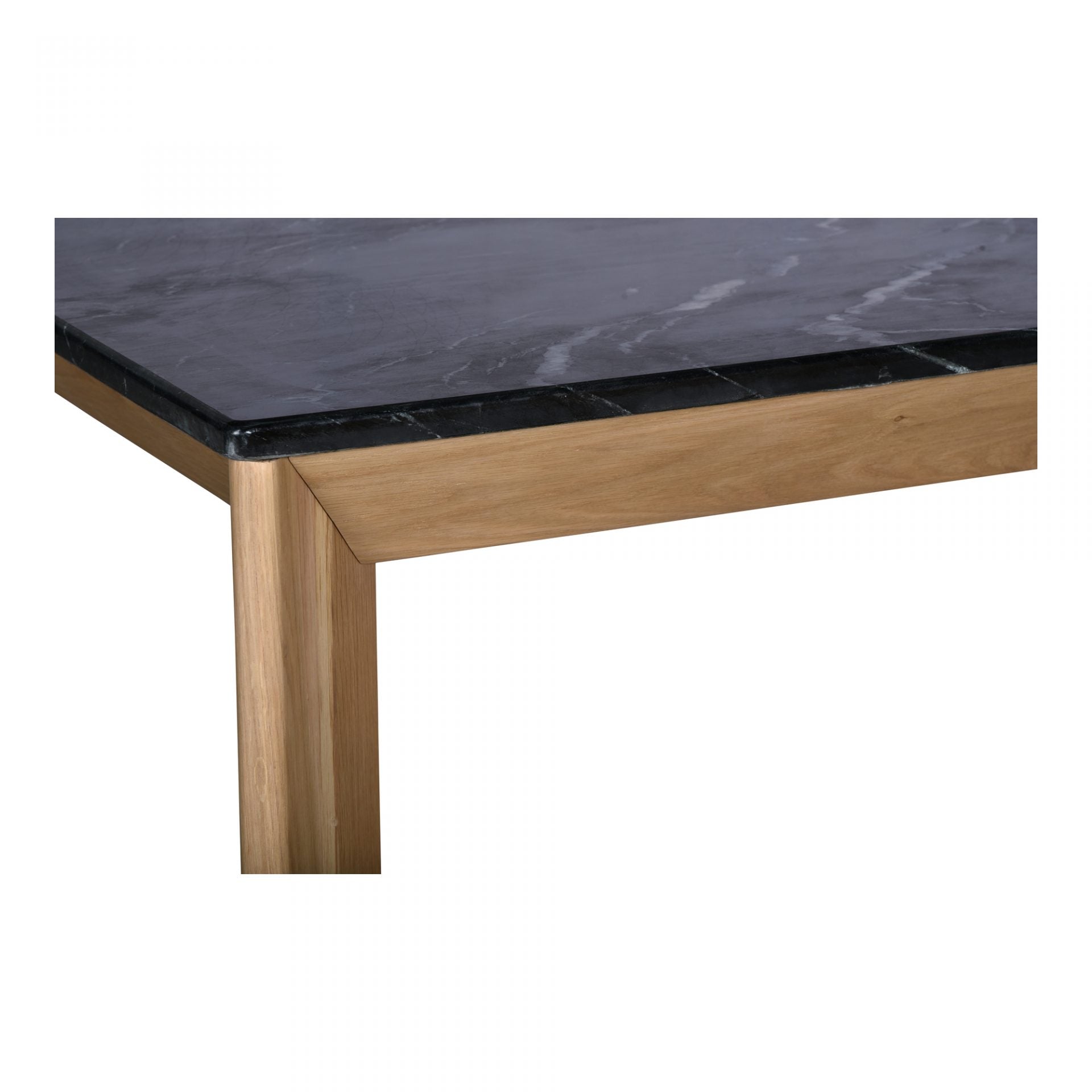 Angle Black Marble Table - Large