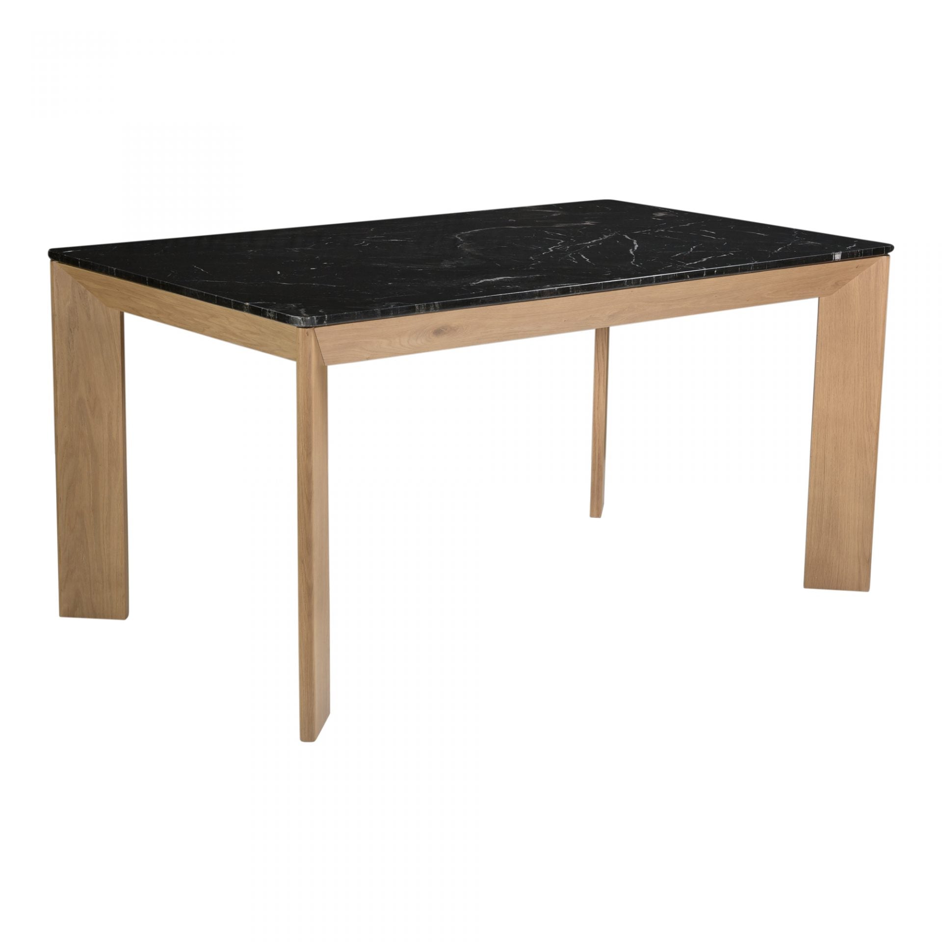 Angle Black Marble Table - Small