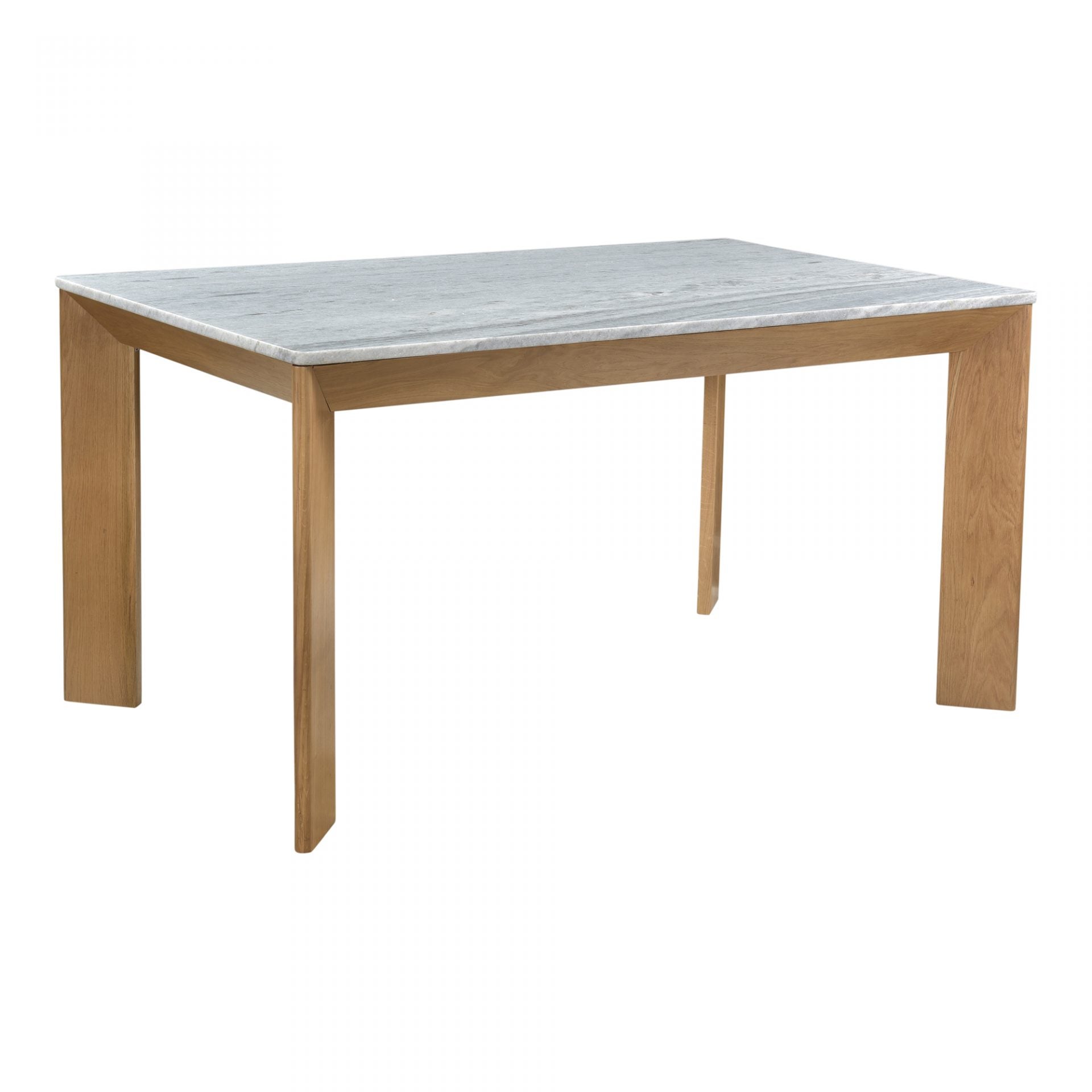 Angle Grey Marble Table - Small