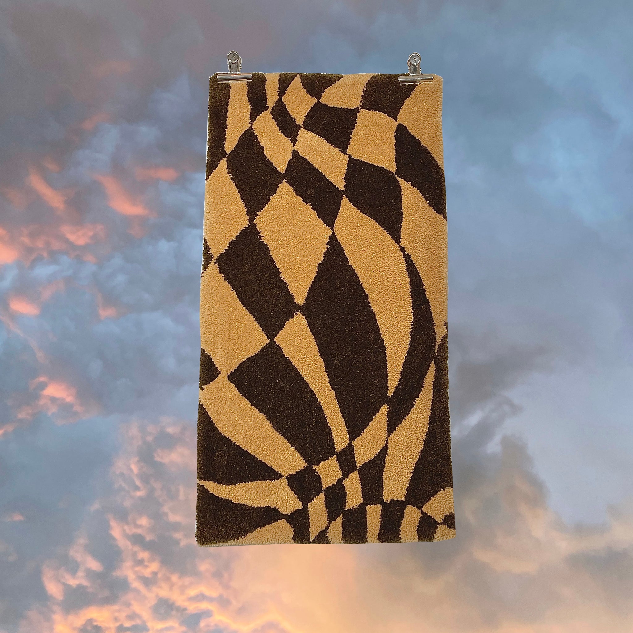 Wavy Espresso Rug