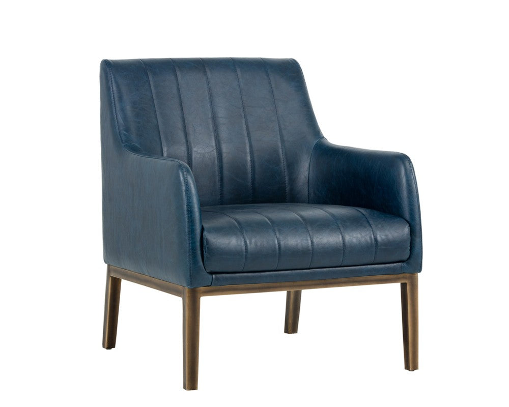 Wolfe Lounge Chair Blue