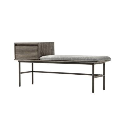 Zane Hall Bench Taupe