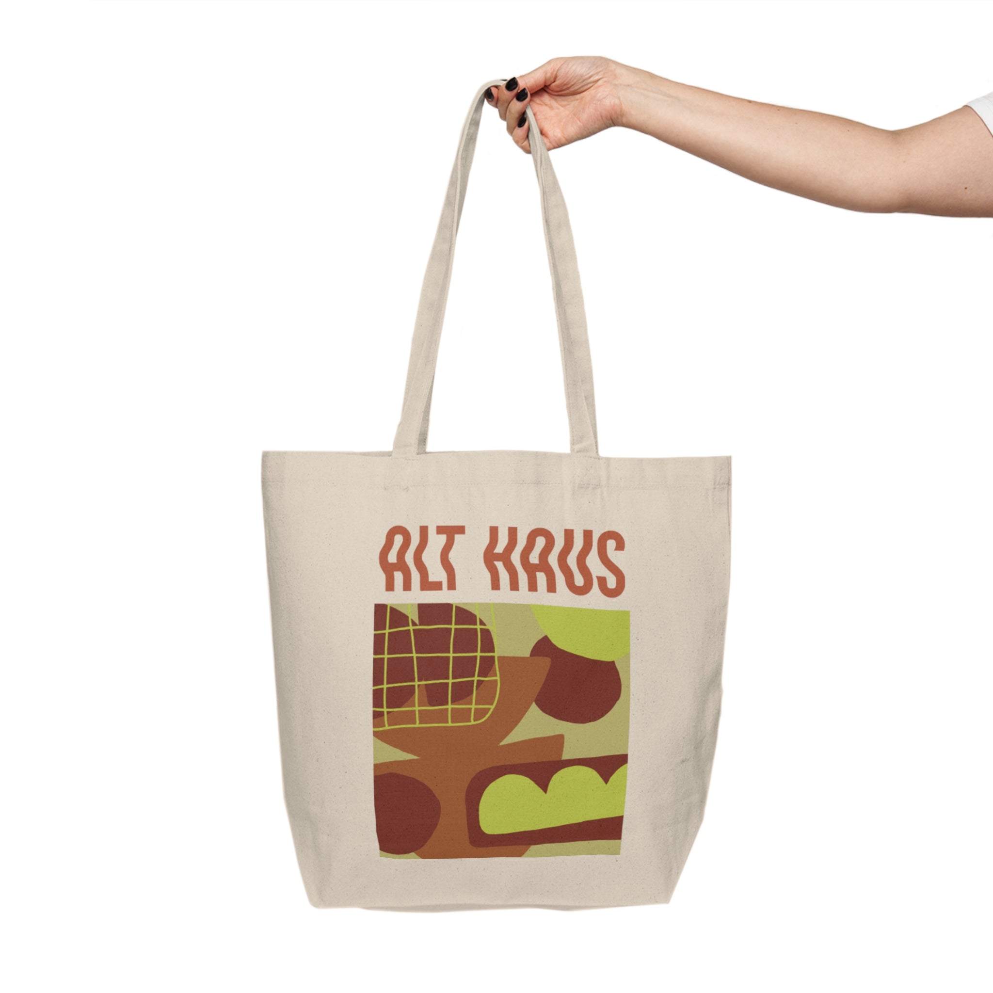 Canvas Shopping Tote