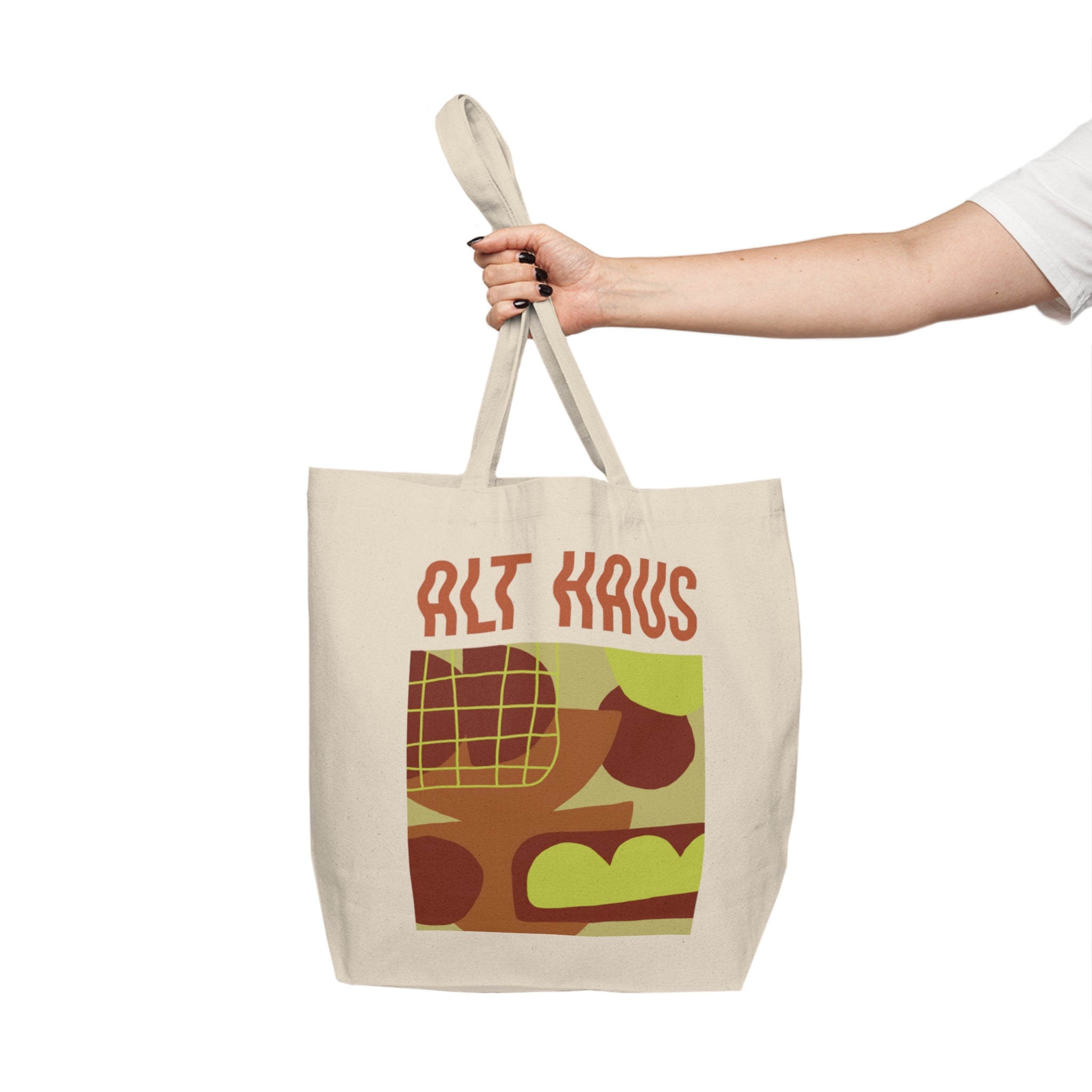 Canvas Shopping Tote