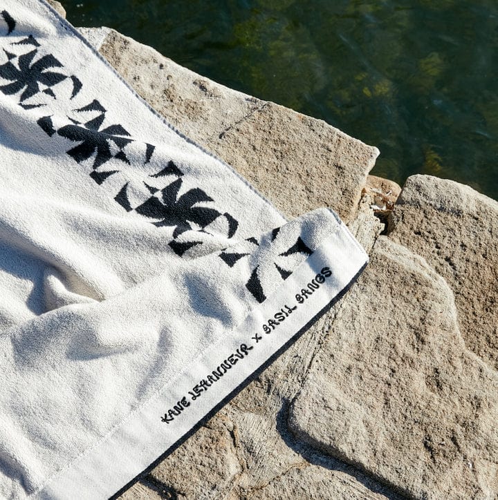 Beach Towel  -  Beach Towels  by  Basil Bangs