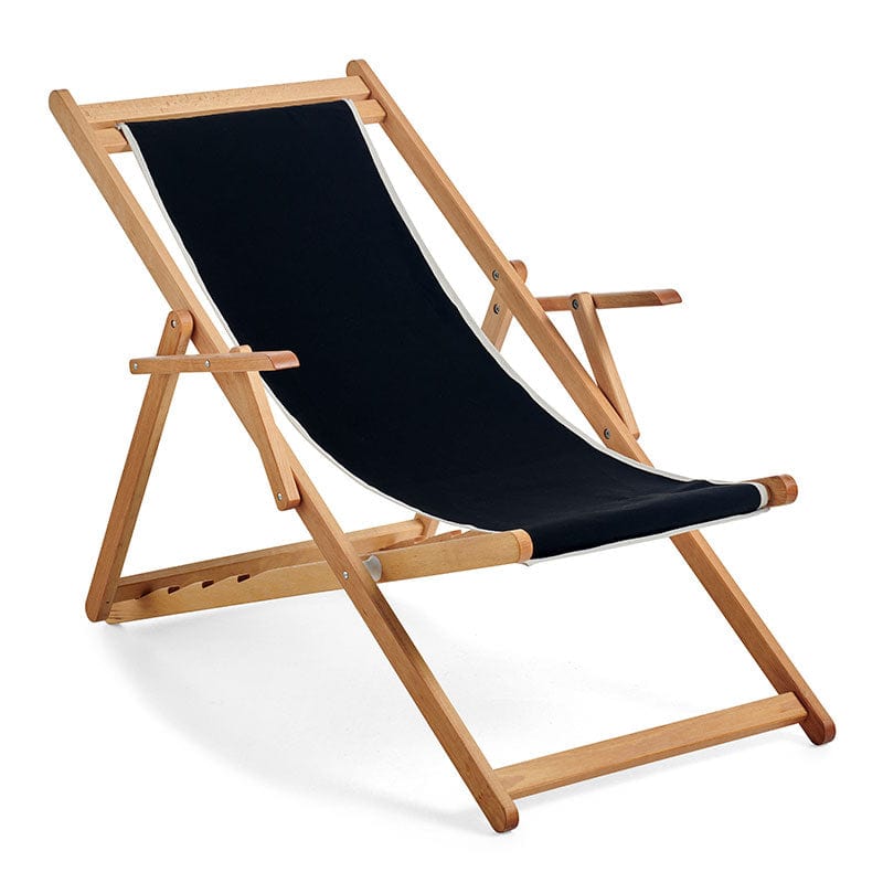 Beppi Sling Chair black  -  Outdoor Chairs  by  Basil Bangs