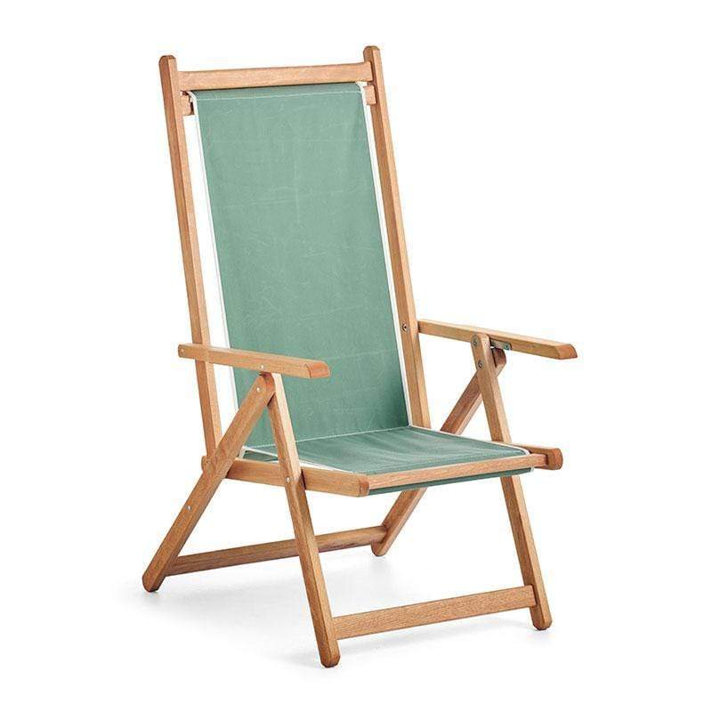 Monte Deck Chair sage  -  Outdoor Chairs  by  Basil Bangs