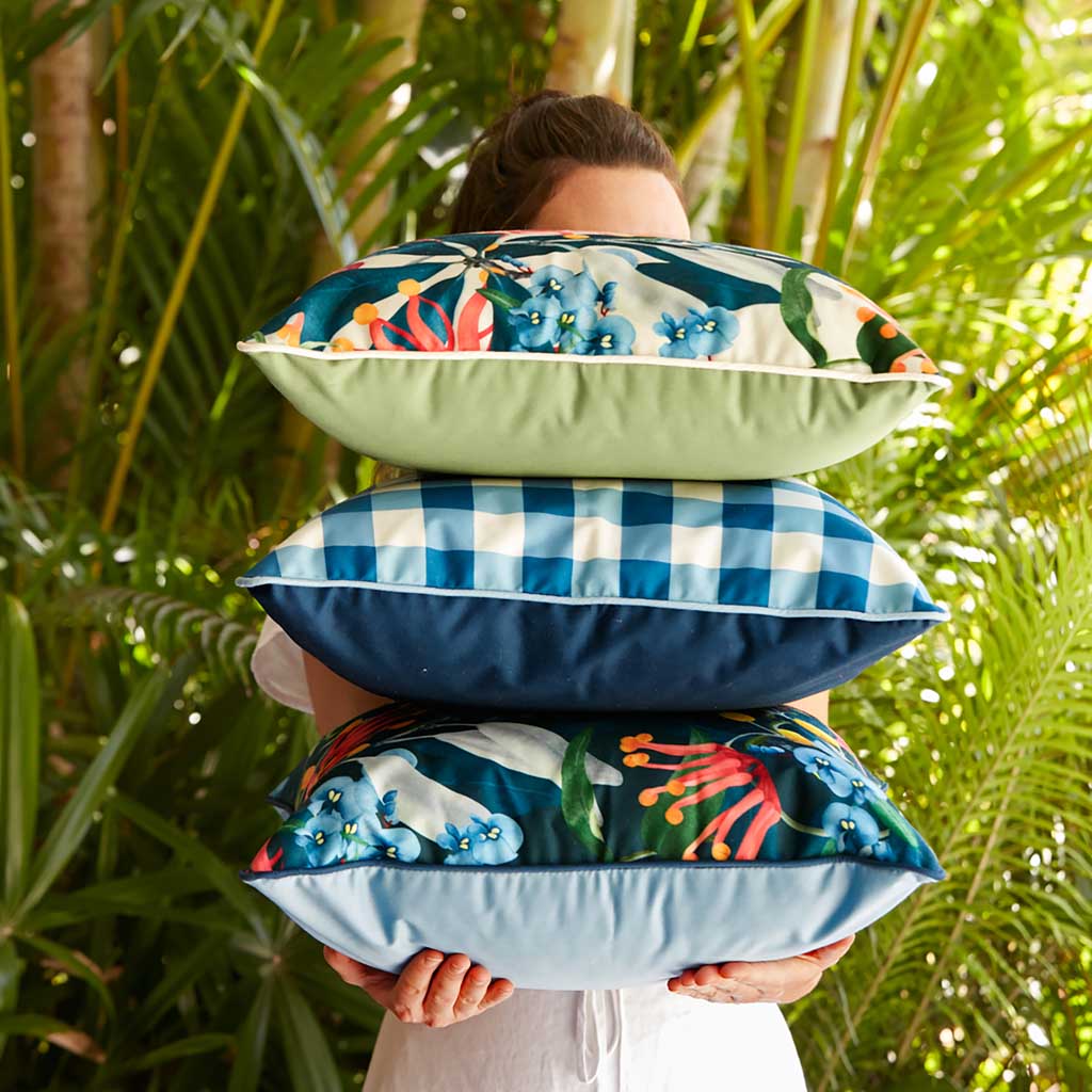Outdoor Cushion  -  Throw Pillows  by  Basil Bangs