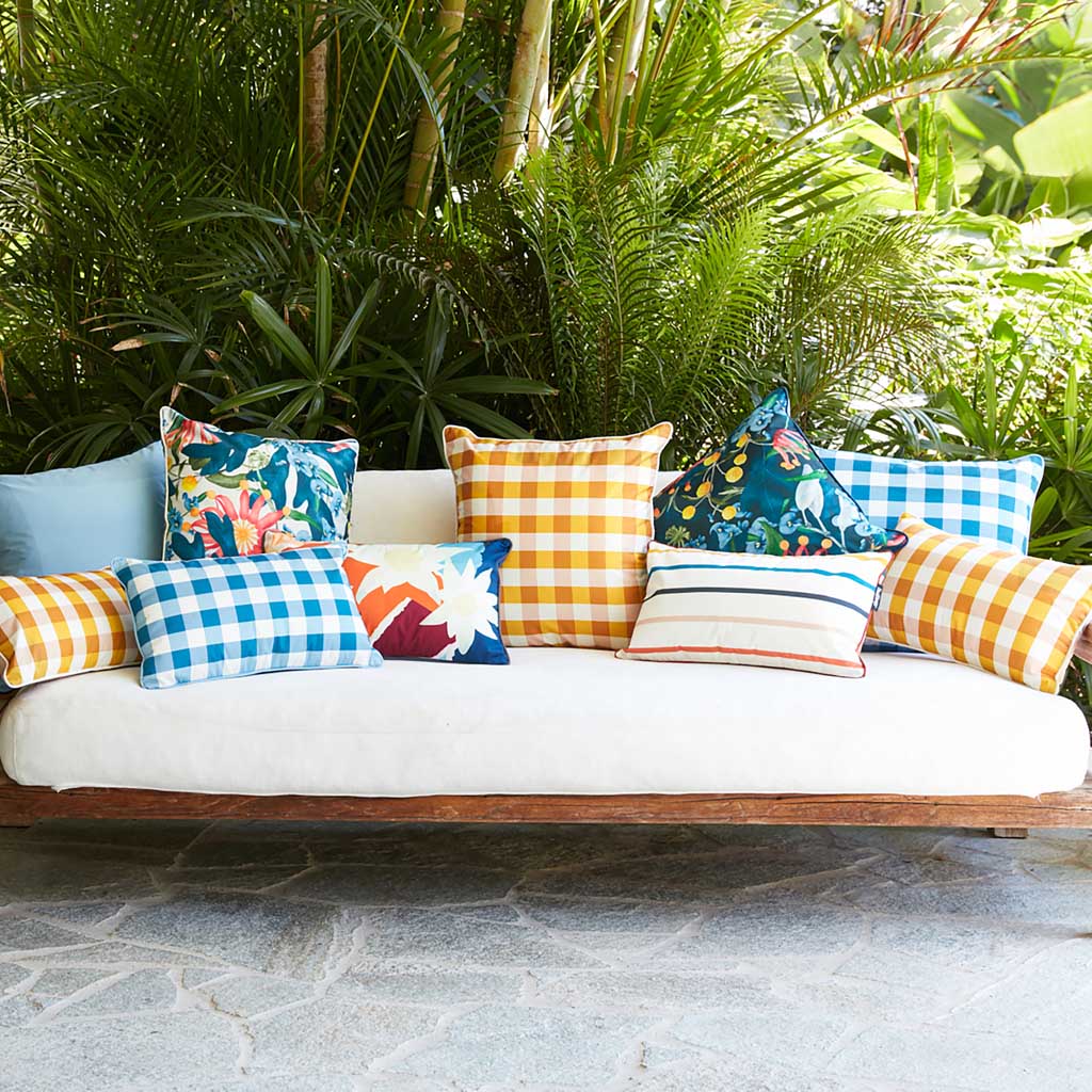 Outdoor Cushion  -  Throw Pillows  by  Basil Bangs