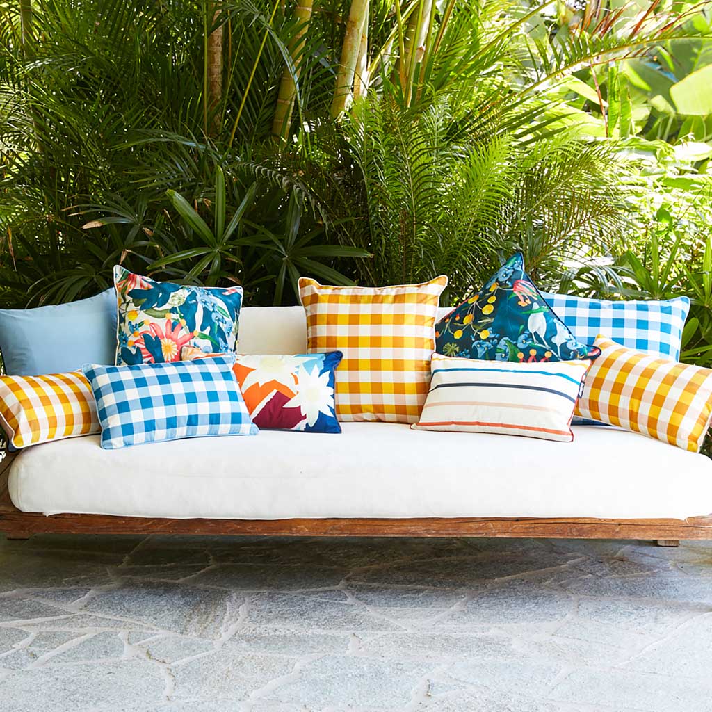 Outdoor Cushion 50x30cm  -  Throw Pillows  by  Basil Bangs