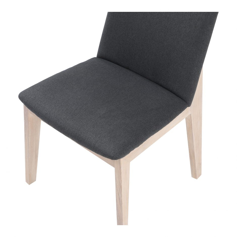 Deco Dining Chair | Dark Grey with Ash