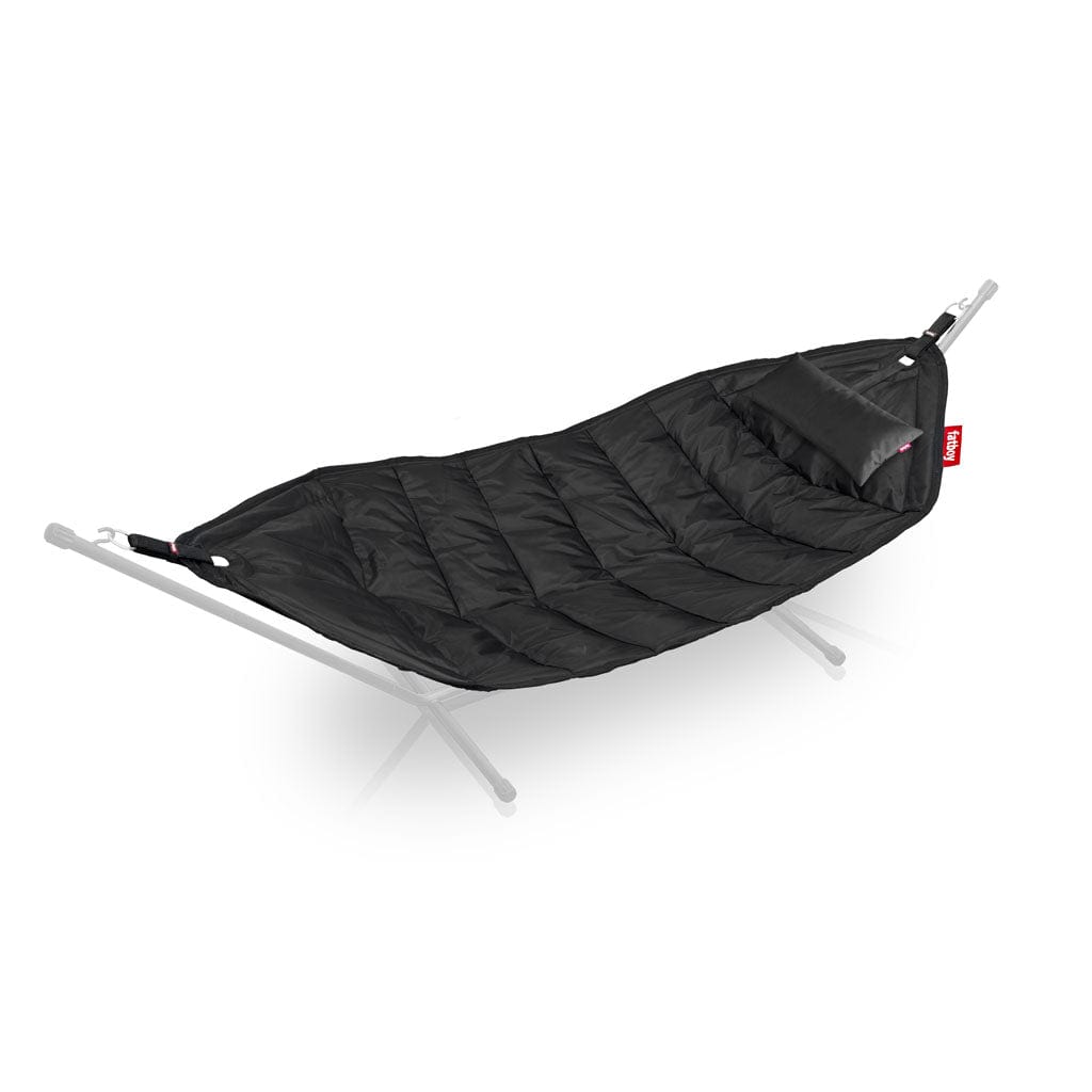 Headdemock Deluxe + Pillow black / light grey  -  Hammocks  by  Fatboy