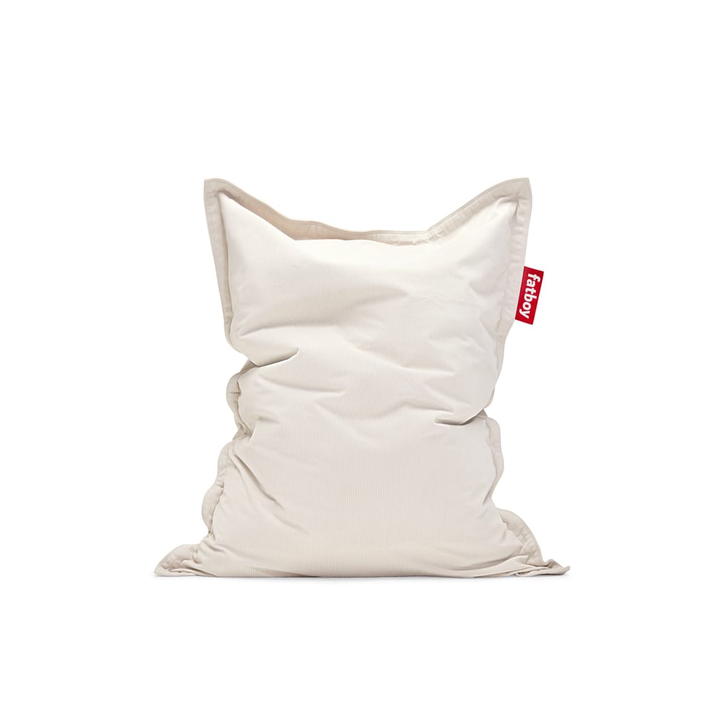 Fatboy presents Slim Cord Bean Bag Chair, cream