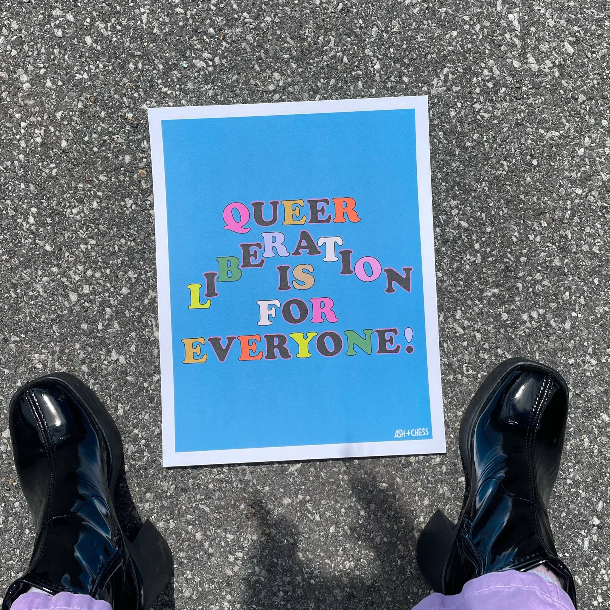 Queer Liberation Is For Everyone Print