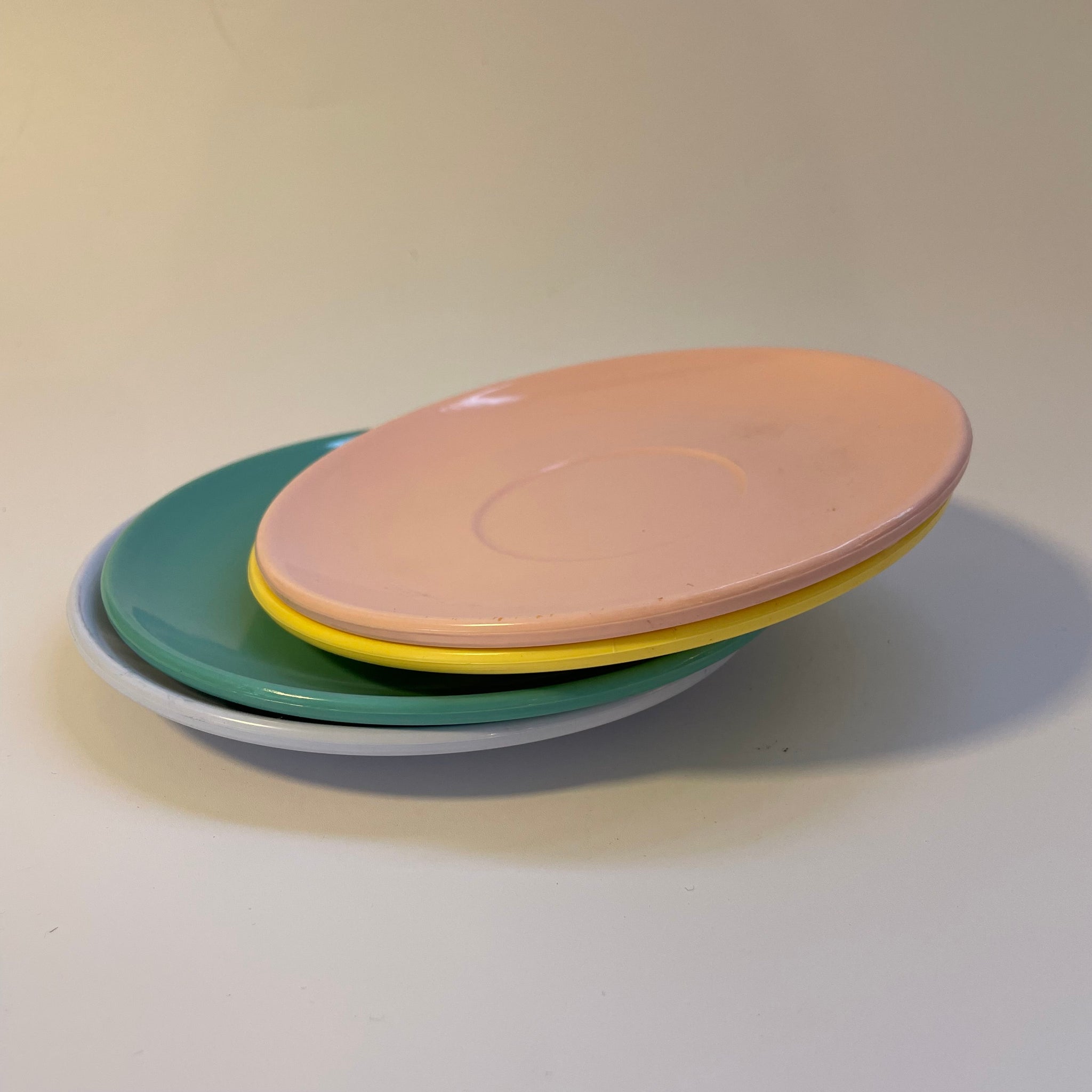 Pastel Melmac Dishes- Set of 17