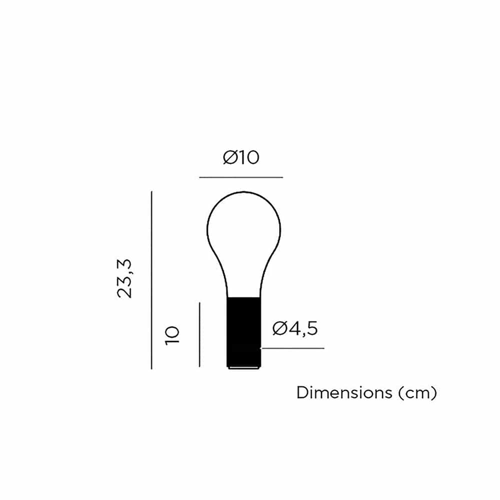 Experience easy illumination with Newgarden's Edy A100 - a wireless, vintage bulb offering both style and durability.