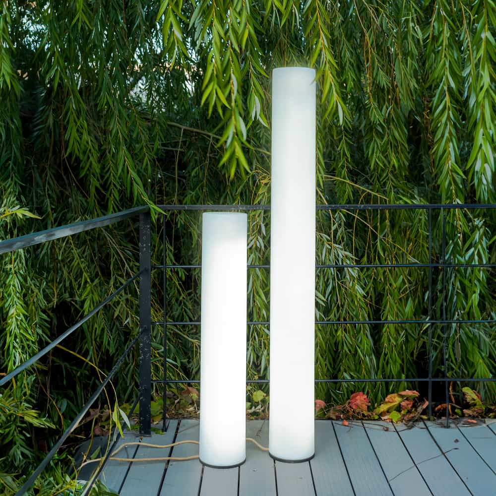 Fity lamps, a Newgarden offering: sleek, contemporary designs for indoor and outdoor spaces, ensuring durability.