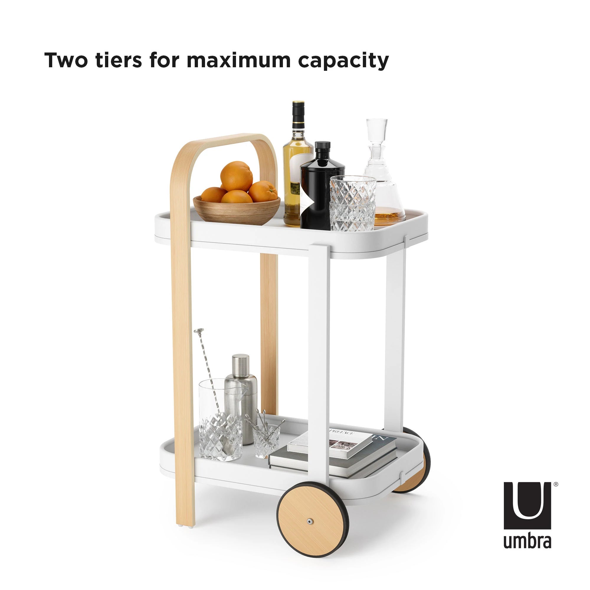 Bellwood Bar & Shelving Cart