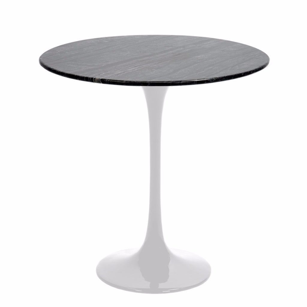 Barbell Side Table - White Base