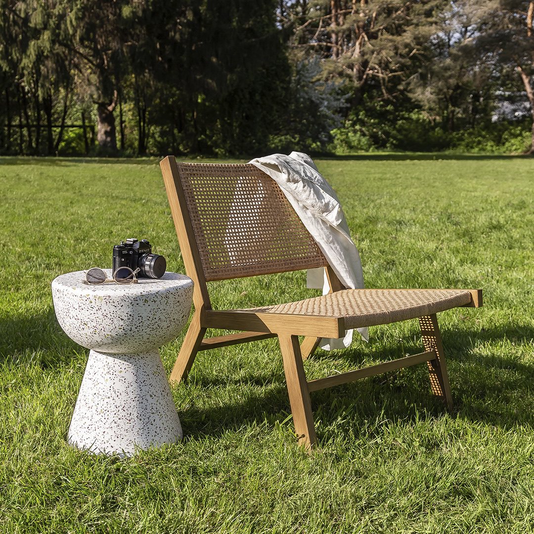 Terrazzo Concrete Stool