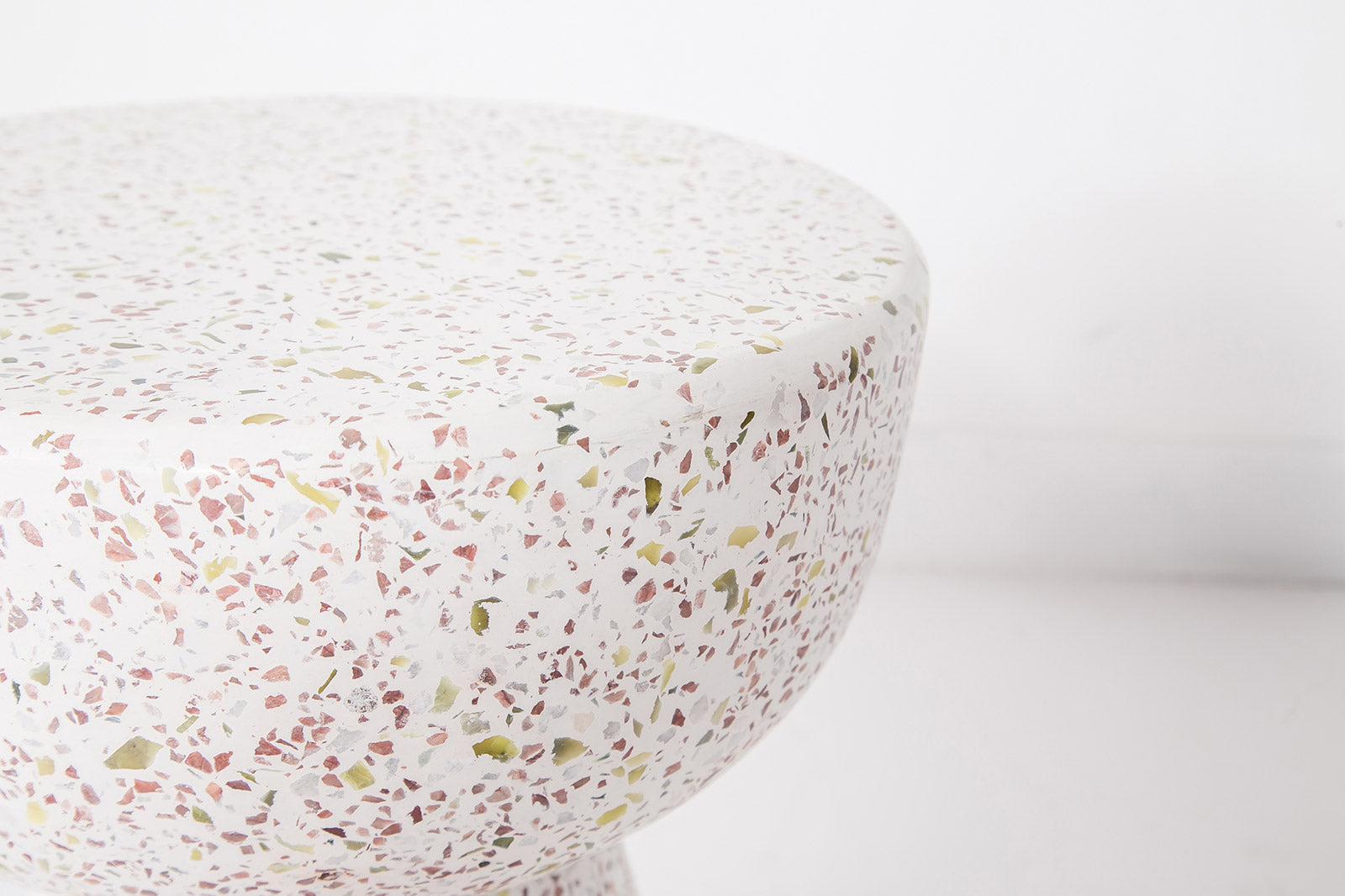 Terrazzo Concrete Stool