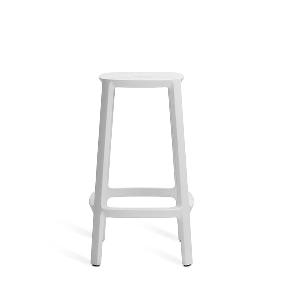 Cadrea - Bar stool white  -  Table & Bar Stools  by  TOOU