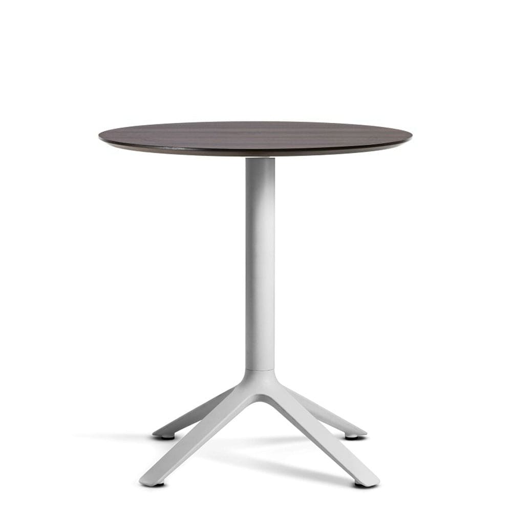 EEX round / walnut / cool grey  -  Kitchen & Dining Room Tables  by  TOOU