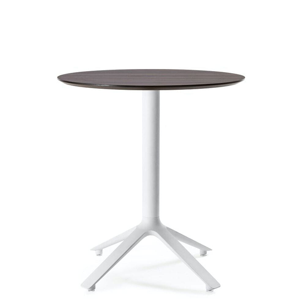 EEX round / walnut / white  -  Kitchen & Dining Room Tables  by  TOOU