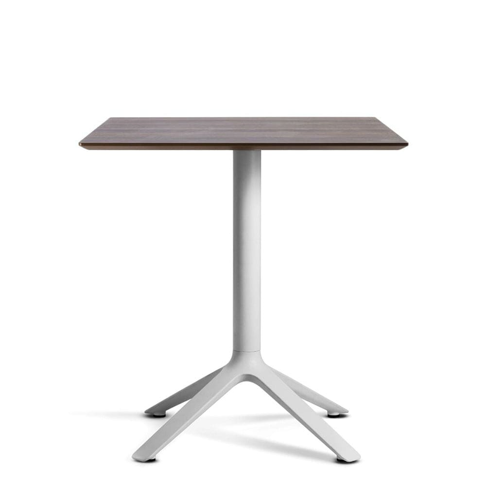 EEX square / walnut / cool grey  -  Kitchen & Dining Room Tables  by  TOOU