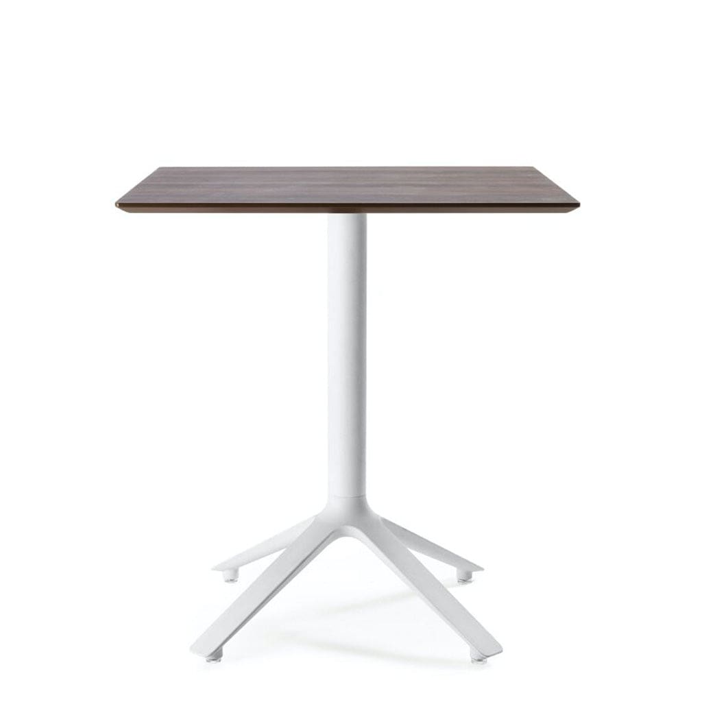 EEX square / walnut / white  -  Kitchen & Dining Room Tables  by  TOOU