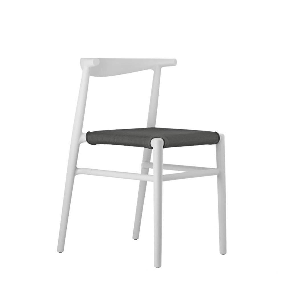 JOI Twenty white / anthracite  -  Kitchen & Dining Room Chairs  by  TOOU