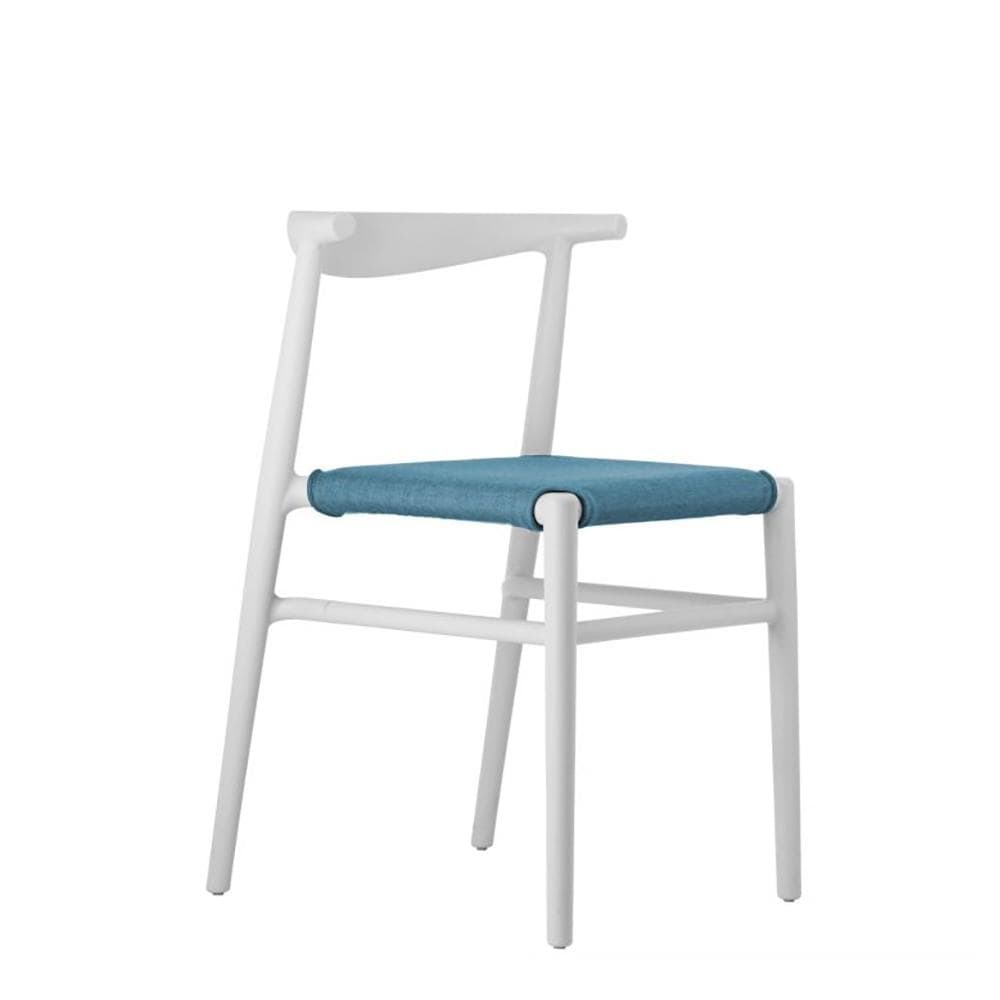 JOI Twenty white / light blue  -  Kitchen & Dining Room Chairs  by  TOOU