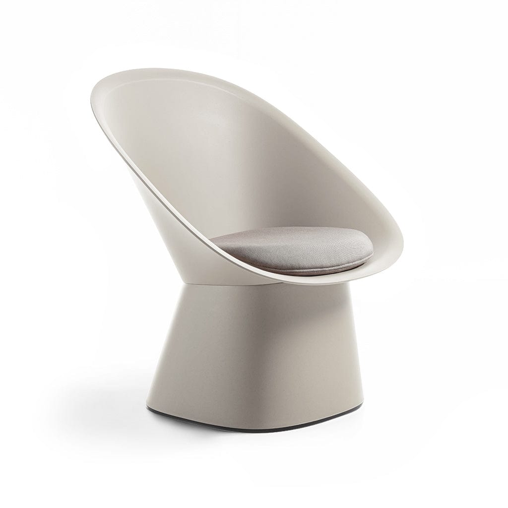 Sensu light brown / cushion  -  Outdoor Chairs  by  TOOU