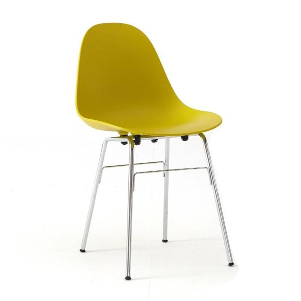 TA - Chair chrome / mustard  -  Chairs  by  TOOU