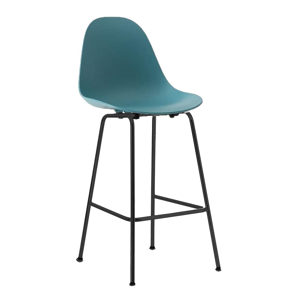 TA - Counter stool black / ocean blue  -  Stools  by  TOOU