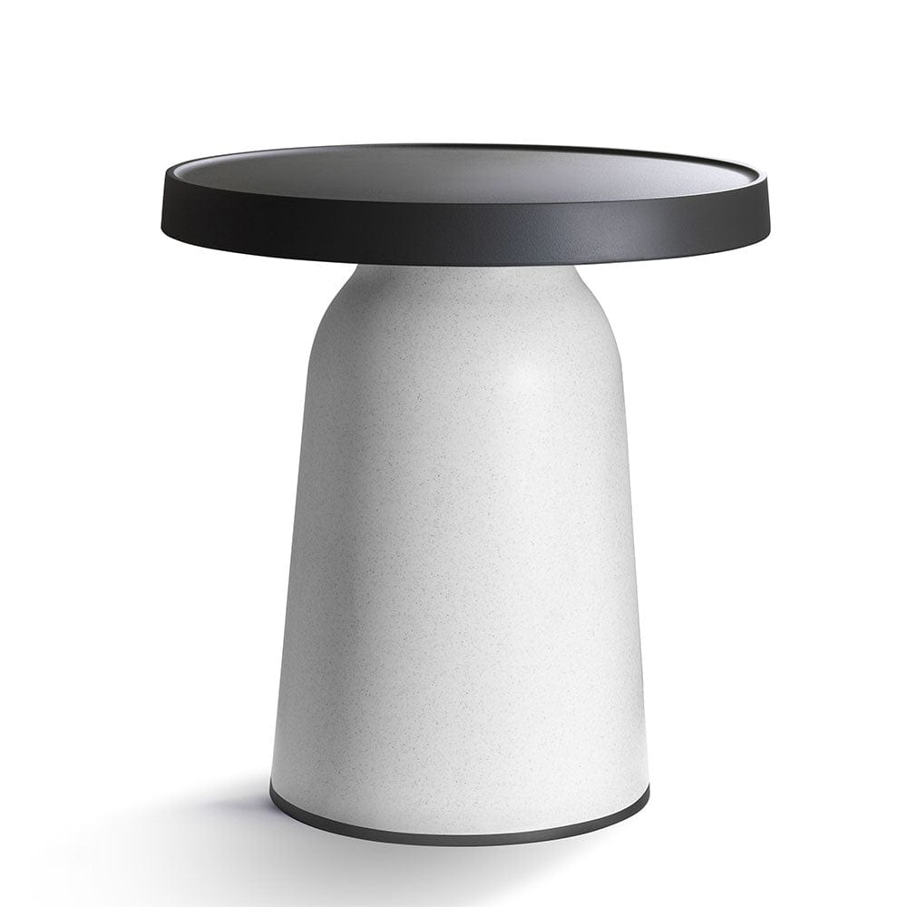 Thick Top black / eco white / large  -  End Tables  by  TOOU