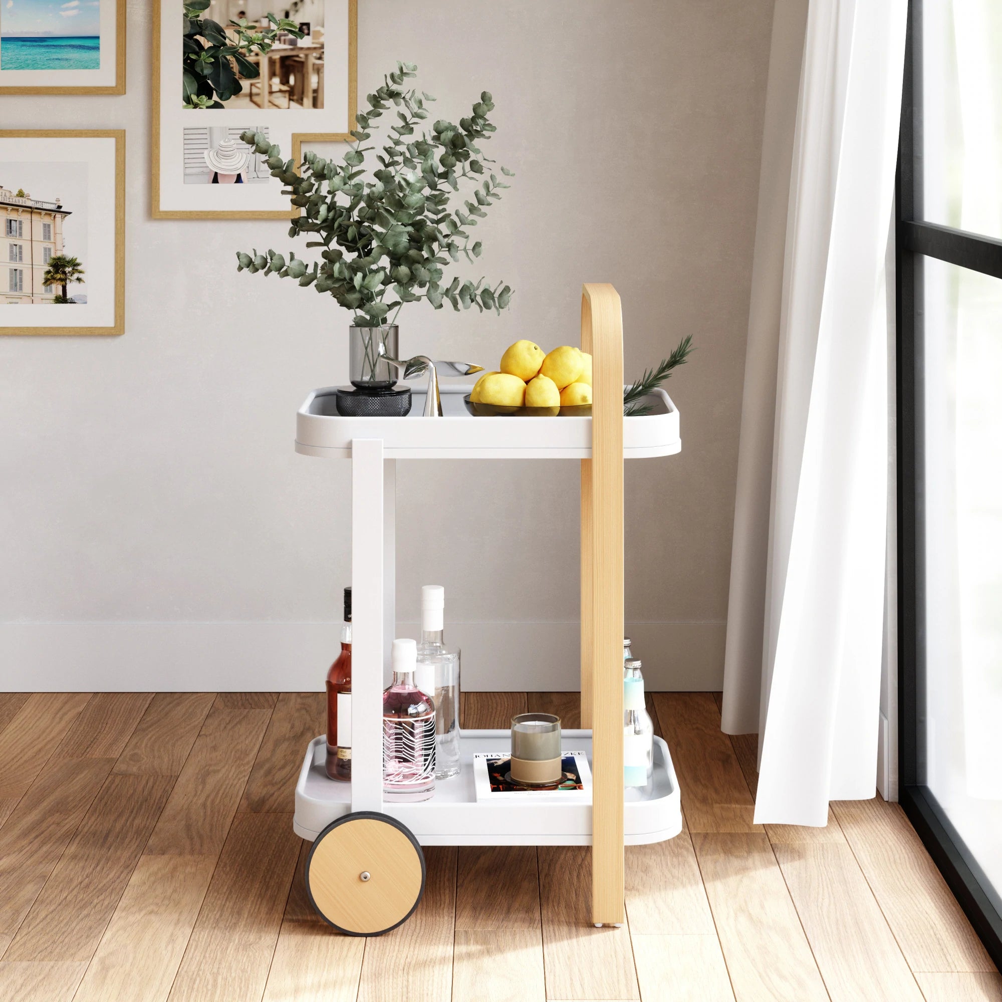 Bellwood Bar & Shelving Cart