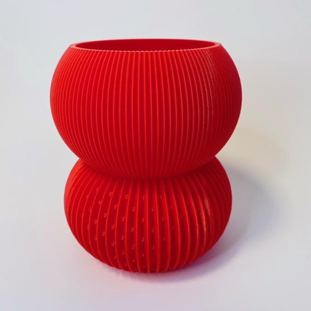 3D Printed Bubble Vase- Various Colours