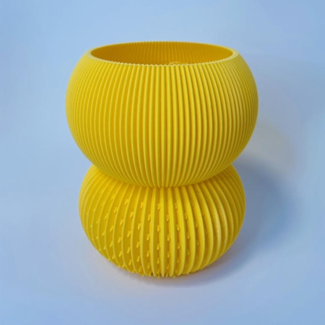 3D Printed Bubble Vase- Various Colours