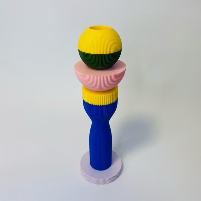 3D Printed  ECH Candle Holders- Various Colours