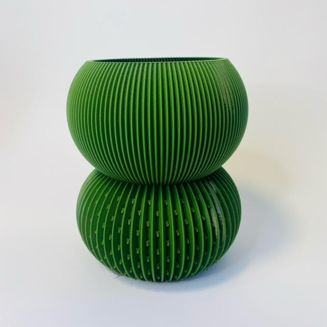 3D Printed Bubble Vase- Various Colours